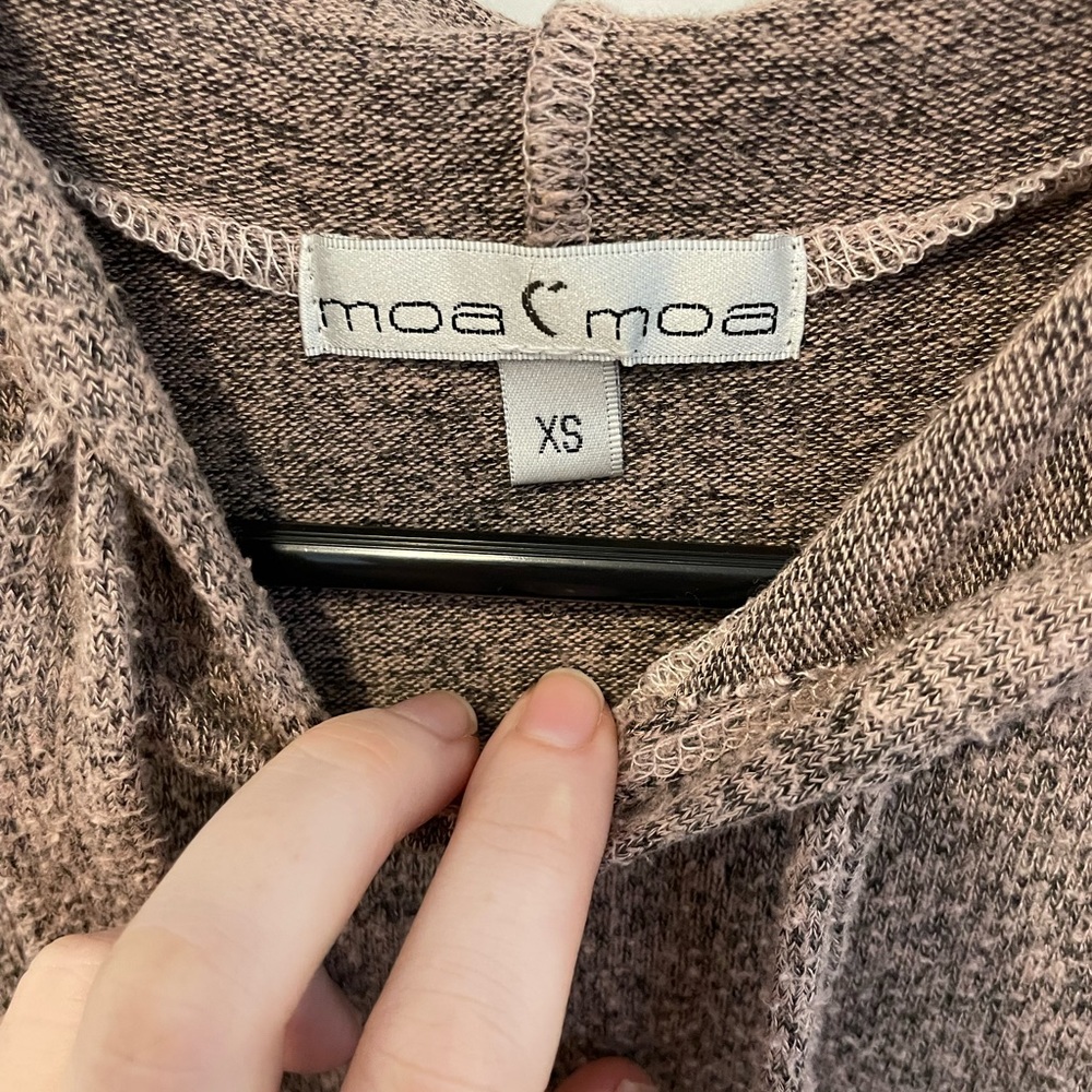 Long top, pink in color, size xs